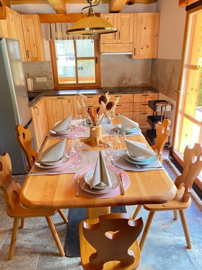 Apartma in Bungalov Jezerci Gozd Martuljek Exterior foto